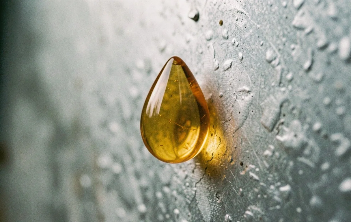 Botanical resin detail